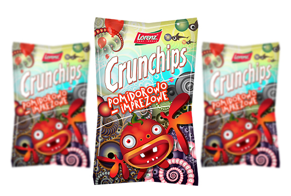 Crunchips pomidorowo-imprezowe